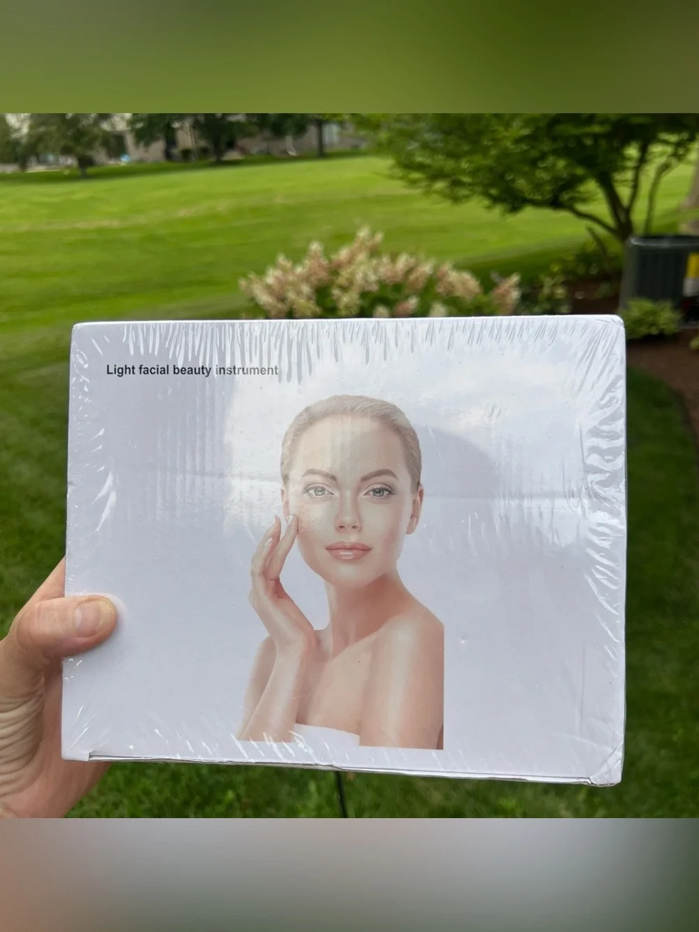 At-Home White Light Facial Beauty Device for Brighter Skin